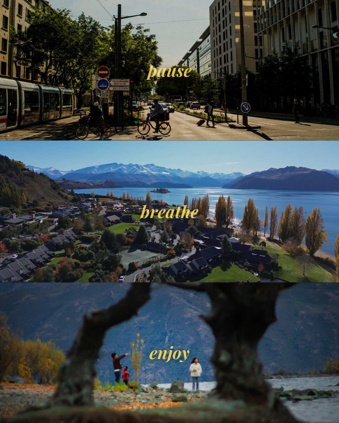 pause breathe enjoy