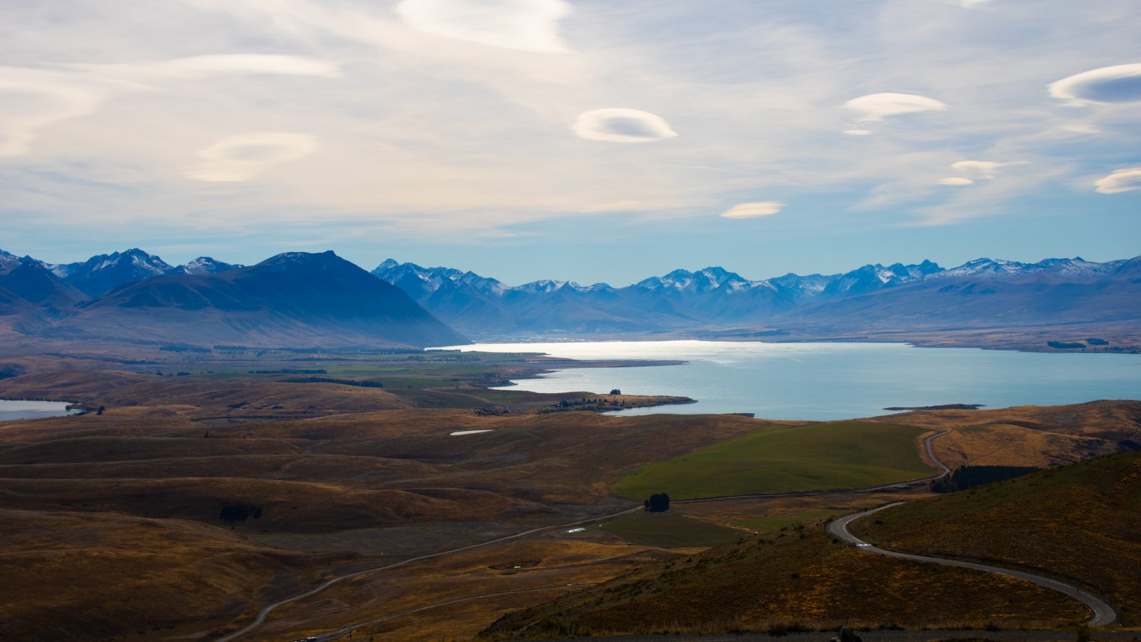 Lake Tekapo Mountains